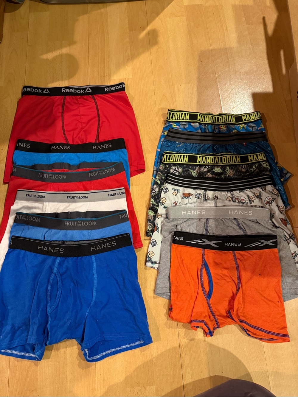 Boys boxer briefs (asst 3 sizes)